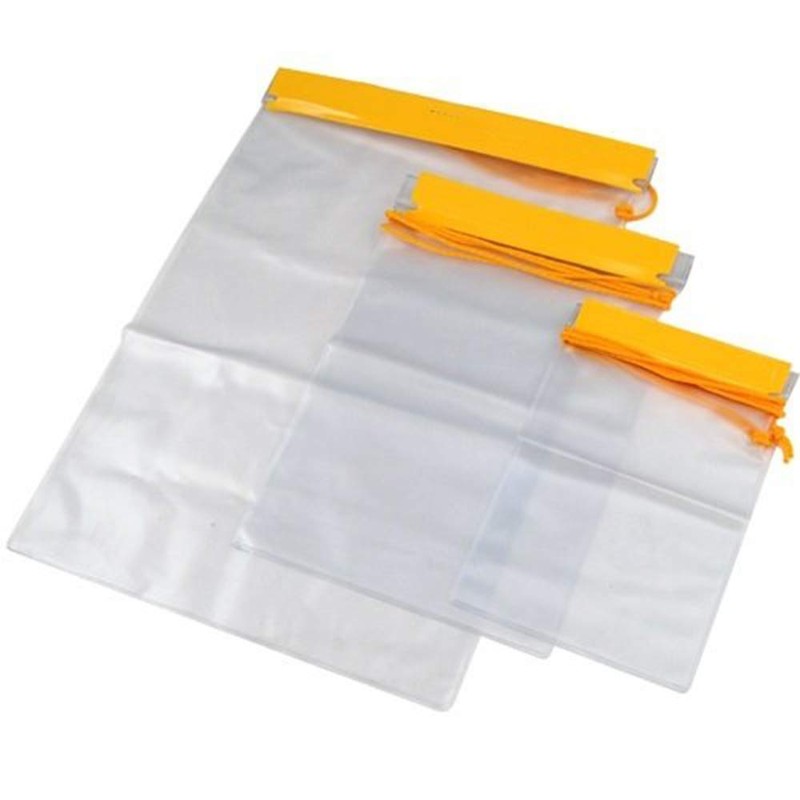 TRIXES Waterproof Dry Bags x3 for Camera Mobile Pouch Backpack
