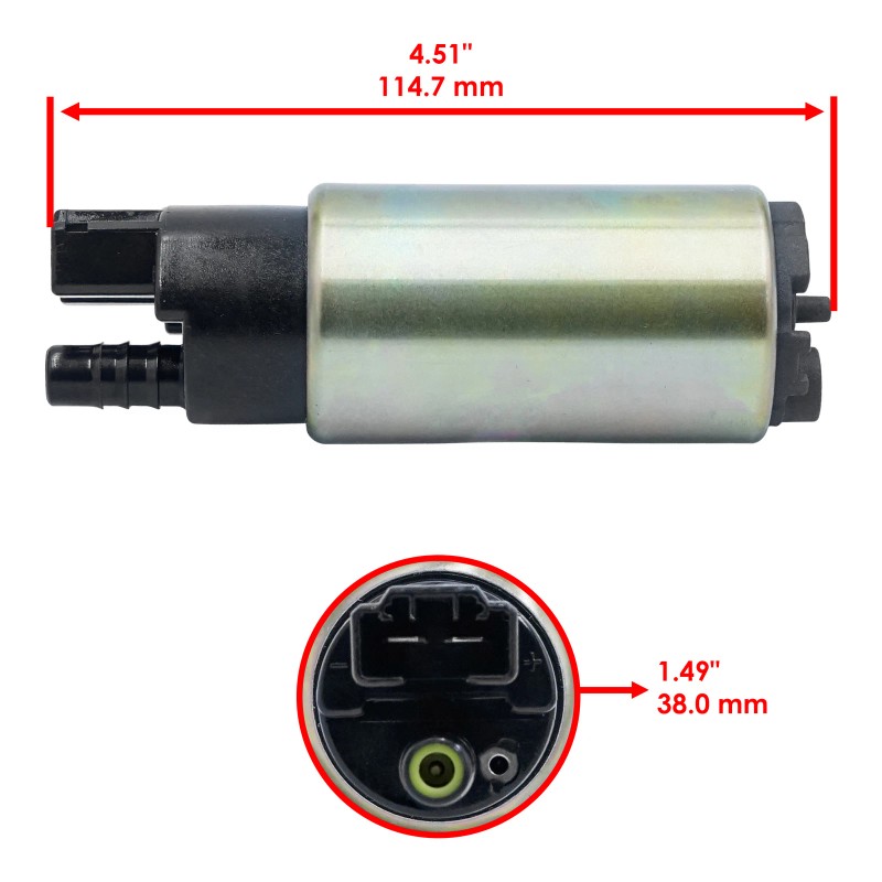 Caltric New Intank Fuel Pump For Ducati 749, 749 Dark,
