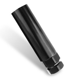 Bawkars 6 Spline Lug Nut Socket, Spline Lug Nuts Key Replacement for Wrench 19 mm (3/4 Inch) & 21 mm (13/16 Inch) Hex, Aftermarket Wheel Lock Removal Tool, Car Wheel Hub Hexagon Socket (Black)