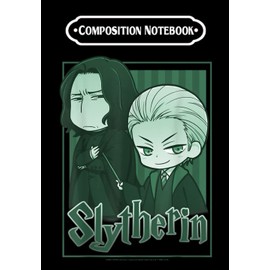 Composition Notebook: Harryz Potterzz Slytherin Chibi Snapezz Draco, Journal 6 x 9, 100 Page Blank Lined Paperback Journal/Notebook