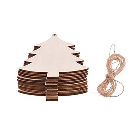 Lovelegis Christmas tree decorations - decorative wooden christmas tree - decorations - christmas - colored - furniture - fir - home - interior - party - 20 pieces