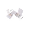 LED Strip Connector, 4-Pin 10 mm Solderless LED Corner Connector