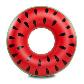 HappyHome Swimming Ring for Adults, Watermelon, 47.2 inches (120 cm), Unisex, Exquisite, Ring Float, Pool, Sea Bathing, Water Play