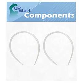2-Pack 809006501 Dishwasher Bottom Door Gasket Replacement for Frigidaire FDB125RHS0 - Compatible with AP5809675 Door Seal