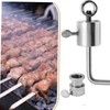 Lyfengdeam Stainless Steel Weight Balancer, BBQ Oven Rod Balance Skewer