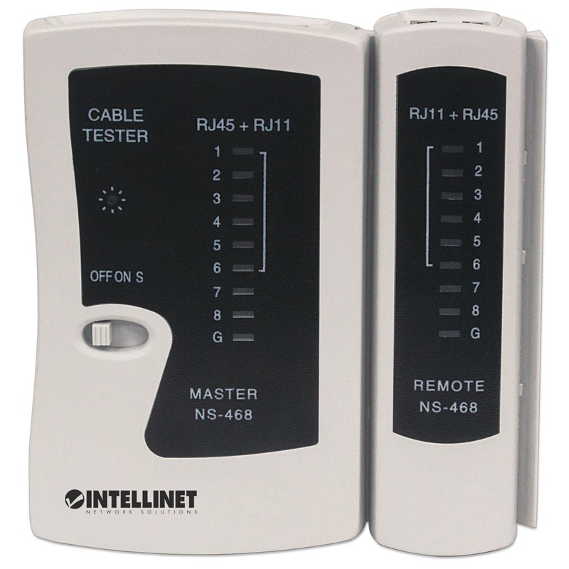 White Label Rj-11/12/45 Cable Tester