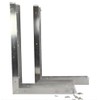 2 Pieces Stainless Steel Microwave Trim Kit Microwave Side Panel