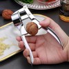 Garlic Press，Knoblauchpresse Edelstahl，für Frischen Knoblauch/Ingwer/Nuss.