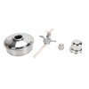 Alcohol Lamp Burner 304 Stainless Steel Explosion Proof Leakproof Metal