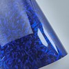 LZLRUN LZLRUN Forged Gloss Carbon Fiber Blue Vinyl Wrap Roll