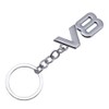 1Pc V8 Logo Emblem Keychain Car Key Chain Metal Car