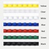 Rayson CR198M-100 Plastic Binding Combs 5/16in. 19-Ring, 40-Sheet Capacity, Colorful