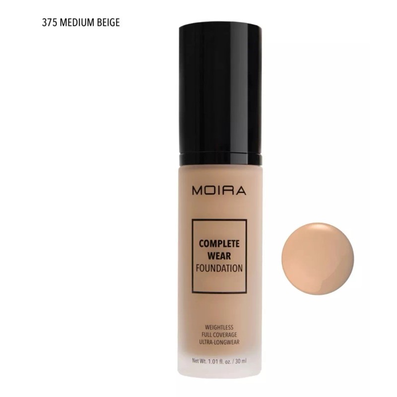Moira Base De Maquillaje Moira Cosmetics Foundation Medium Beige