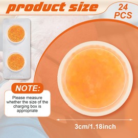 Threlaco 24 Pcs Hearing Aid Drying Capsules Bulk Hearing Aid Dryer Hearing Aid Dehumidifier Dryer Hearing Aid Desiccant for Hearing Aid Accessories