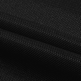 Breathable 3D Air Mesh Fabric,Light 3 Layers Sandwich Spacer Mesh Fabric, Apply to DIY Craft,Upholstery,Home Applications, Chair,Bags,Clothes,Shoes, Lining, 1yard/36 x56,Sold by The Yard (Black)