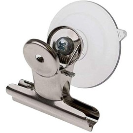 Dzina Bulk Suction Cups with Bulldog Clips | Home Living Room Window Door Show Sucker Clamp 45mm Pack of 2