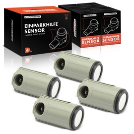 Frankberg 4 x Parking Sensors, Parking Asist Sensor, 4-Pin Rear Front, Compatible with E-Class W210 E 200 E 200 CDI E 200 D E 200 Compressor E 230 E 240 E 250 D 2.0L-5.4L 1995-1999 Replace# PPS9