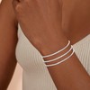 Tituthia 925 Sterling Silver Bracelets for Women Trendy, Dainty 14K