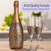 FolkArt Glitterific Pop Acrylic Craft Paint, Silver Lining 2 fl