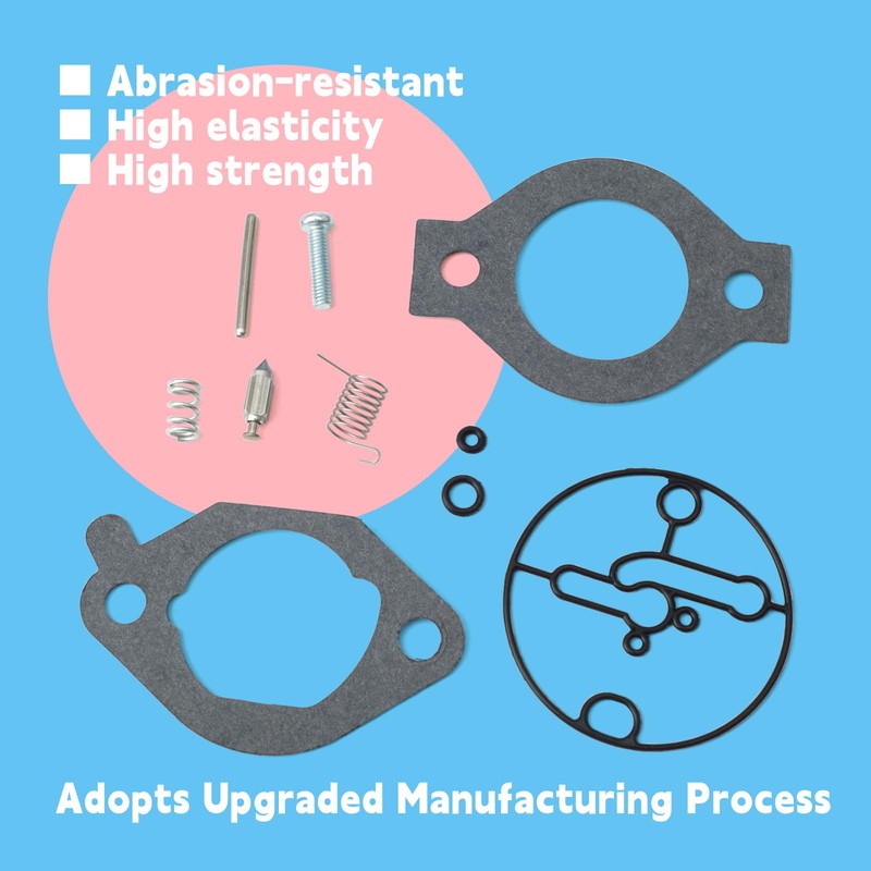GLOXTED 22-757-01-S Carburetor Overhaul Kit Replacement for Kohler KS530 KS540