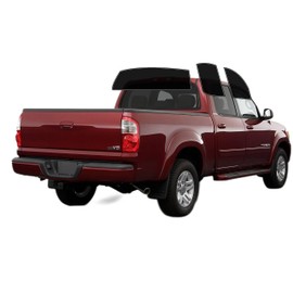 AUTOTEK Precut Windows Tint Film All Sides Cars Sun Blocking Protection Privacy Anti Shatter Glass 2 Ply Film Any Tint Shade kit for Toyota Tundra Crew Cab 2000-2006