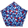 mabu MBU-LMDPT03 Folding Umbrella, Lightweight Design, Blooming Dots, Navy, 5