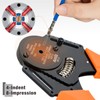 iCrimp Closed Barrel Crimper 4 Way Indent,8 Impression Type Deutsch
