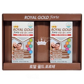 Royal Gold Forte 1650mg 120 tablets 2 boxes / 로얄 골드 포르테 1650mg 120정 2박스