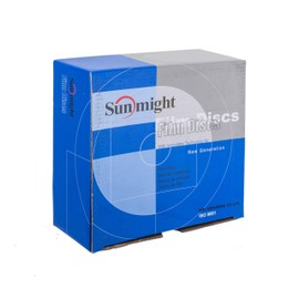 Sunmight Film 6" 500G PSA No Hole Disc, 01317, 100 Discs
