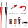 Cleqee 4mm Banana-Banana Plug Test Lead Kit with Alligator Clip