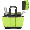 WORKPRO 8 Pockets Garden Tool Bag Waterproof Plastic Base for