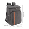 Thermal Insulated Food Delivery Backpack Oxford Cloth and PEVA 18L