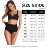 OLIKEME Black Tummy Control Underwear High Waisted Underwear Cotton Postpartum