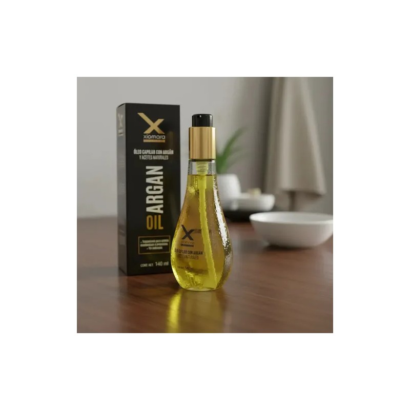 Oleo Capilar Con Argan Y Aceites Naturales Xiomara 140ml