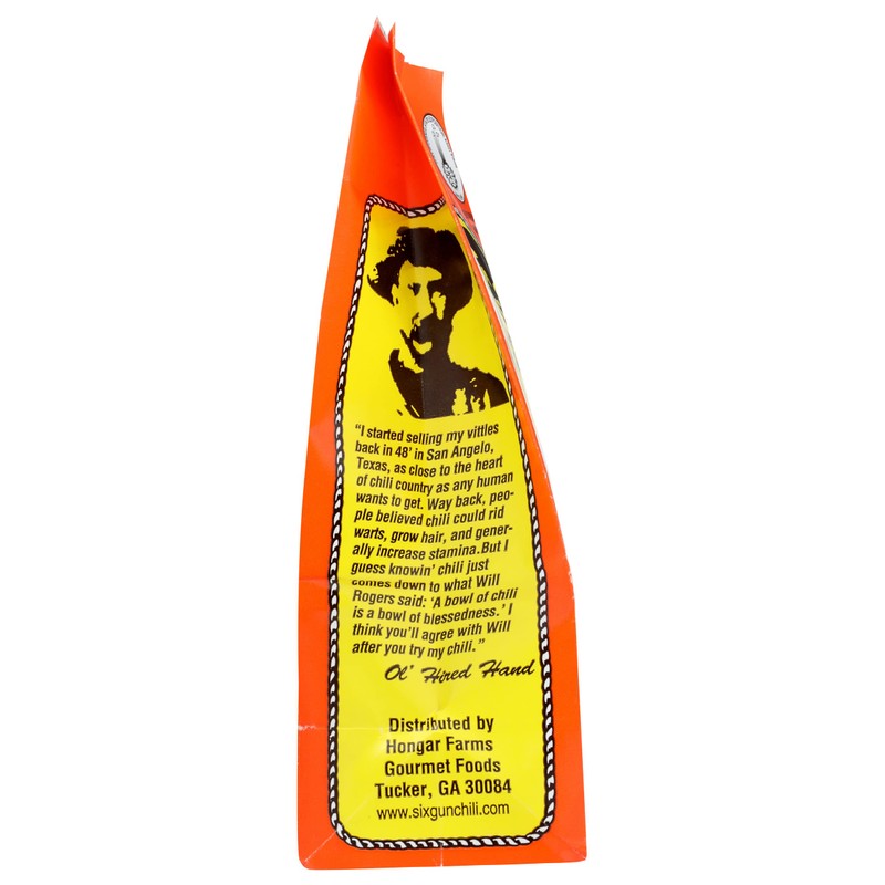 Six Gun Original Chili Mixin's, Gluten Free, 4 Ounces (Pack