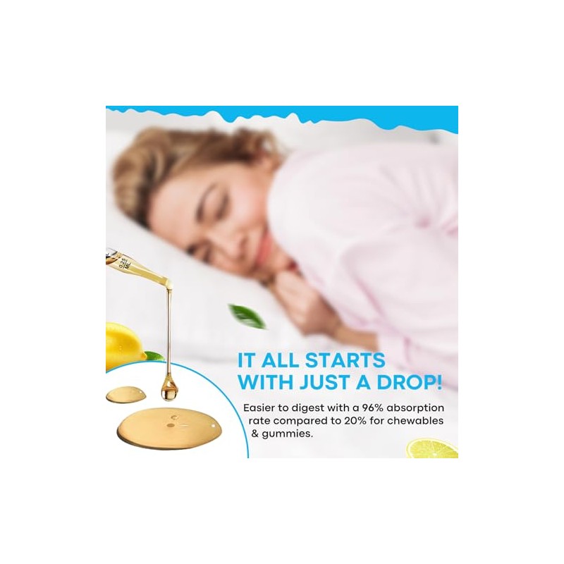 Magnesium Glycinate & GABA L-Theanine Liquid Drops for Kids &