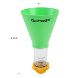 OEMTOOLS 87023 Direct Fit No Spill Oil Funnel for Subaru Vehicles, Oil Funnel for Oil Change, Funnel for Engine Oil, Spill Proof Radiator Funnel
