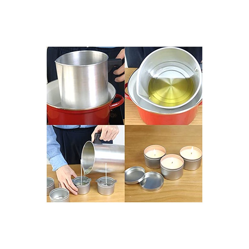 Cabras de velas Pot de vertido, Padrina de cera de