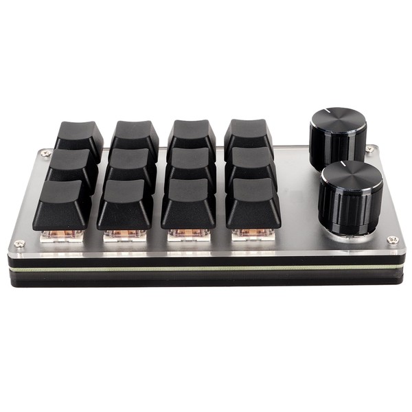 Customized knob macro keyboard, plug and play, red switch to