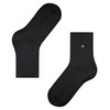 Burlington Fluffy Bed Women's Socks A Warming Material Mix, Black