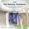 Katchy Outdoor Insect Trap Glue Board Refills, 8-Pack, Catcher &