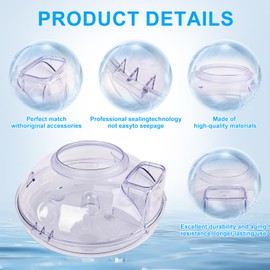 2 1/2 Quart Water Pan (Basin) Fit for Rb Vacuum Cleaner Replacement for E Serie and E2 Type 12 (Black, Silver, Gold), E2 (Black, Gold 2, Blue 2) Vacuum Cleaning System