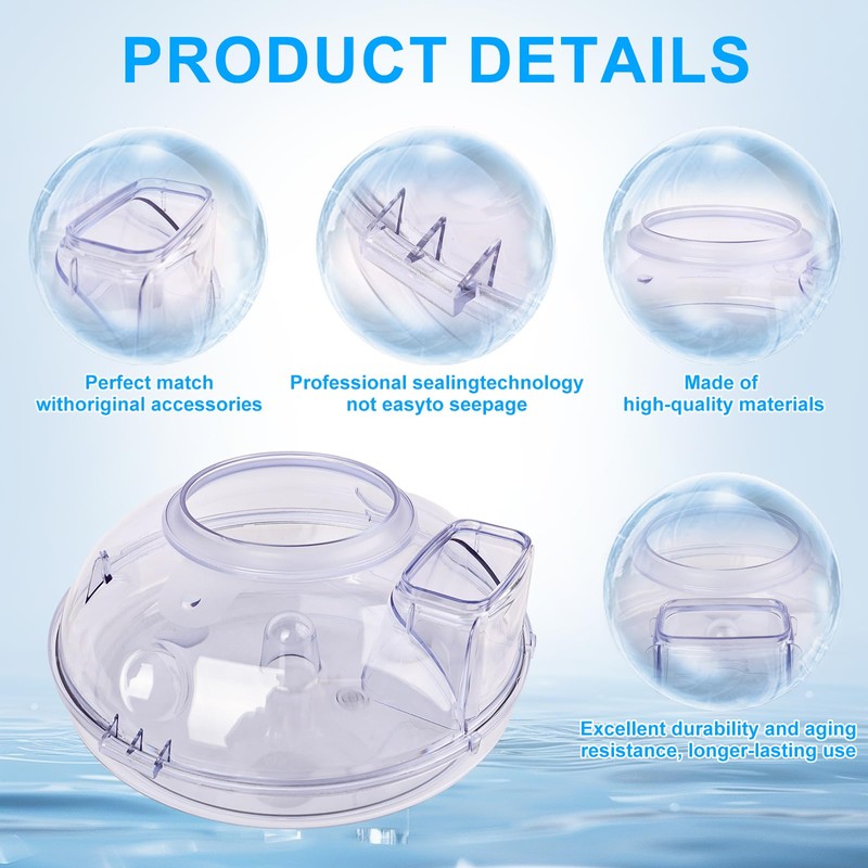 2 1/2 Quart Water Pan (Basin) Fit for Rb Vacuum