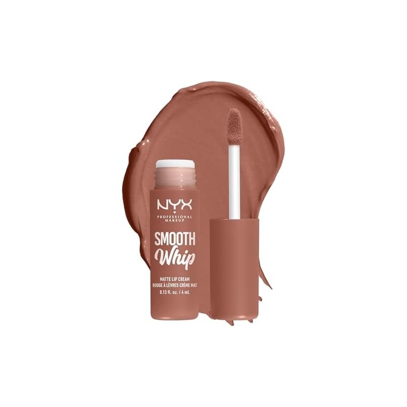 Labial Líquido NYX Smooth Whip Memory Foam – Acabado Mate