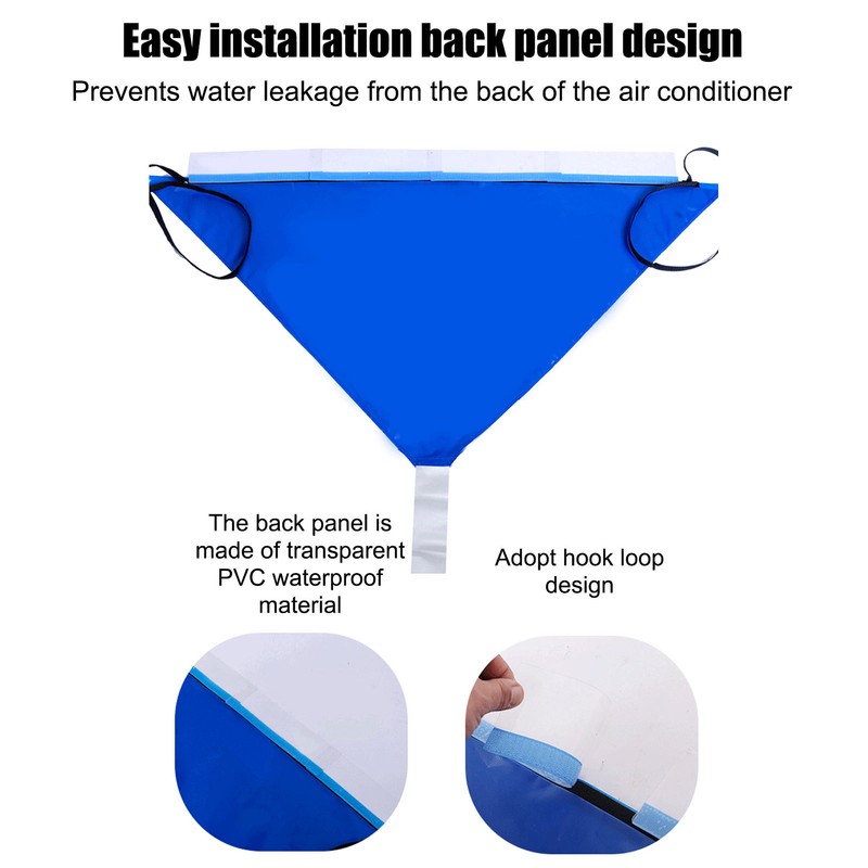 Air Conditioning Cleaning Cover Waterproof Leak Proof Thicken Double Layer