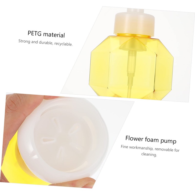 Operitacx Bubble Maker Facial Bubbler Manual Foaming Bottle for Deep