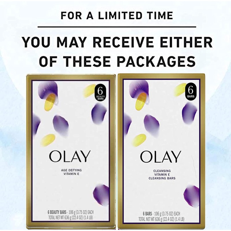 Olay- Jabón en barra Age Defying Moisturize Outlast Beauty con