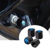 ijuicy 4 PCS Skull Tire Valve Stem Caps for Car,