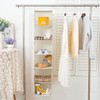 BrilliantJo 6 Shelves Hanging Closet Organizer, 2 Pack Hanging Storage