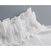 UMIYI Stand Collar, Ruffle Collar, Women's, Layered Style, Faux Color,